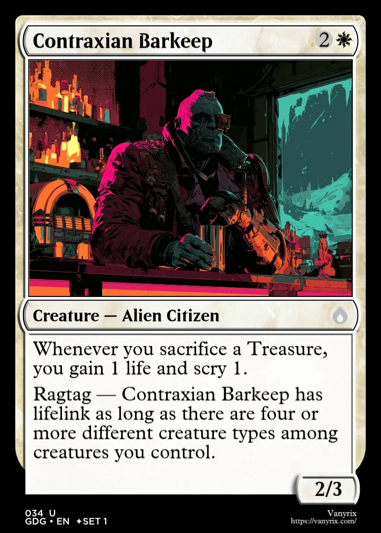 Contraxian Barkeep