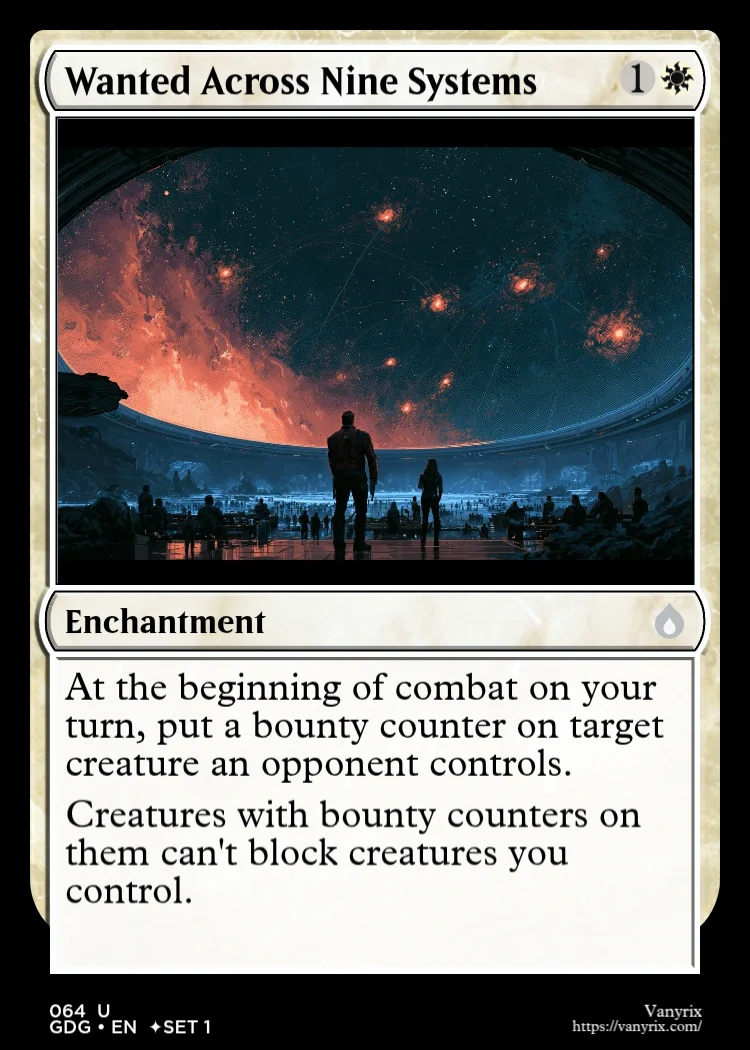 Wanted Across Nine Systems
