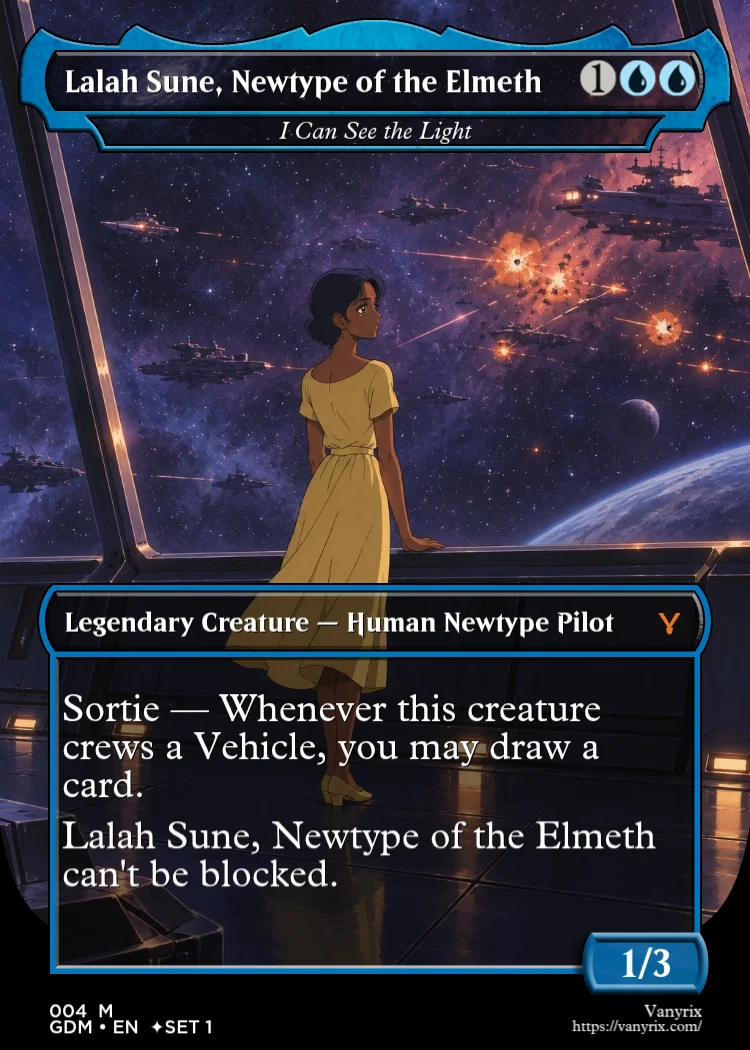 Lalah Sune, Newtype of the Elmeth