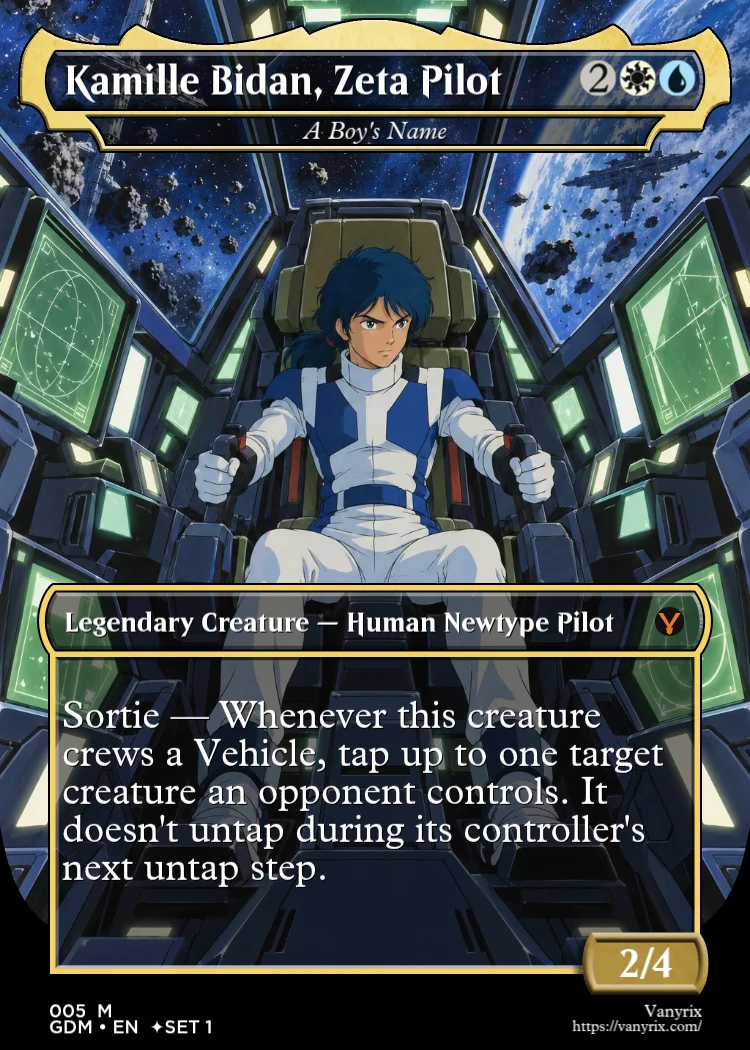 Kamille Bidan, Zeta Pilot