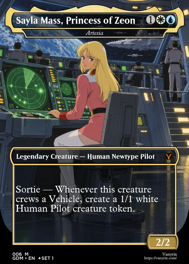 Sayla Mass, Princess of Zeon