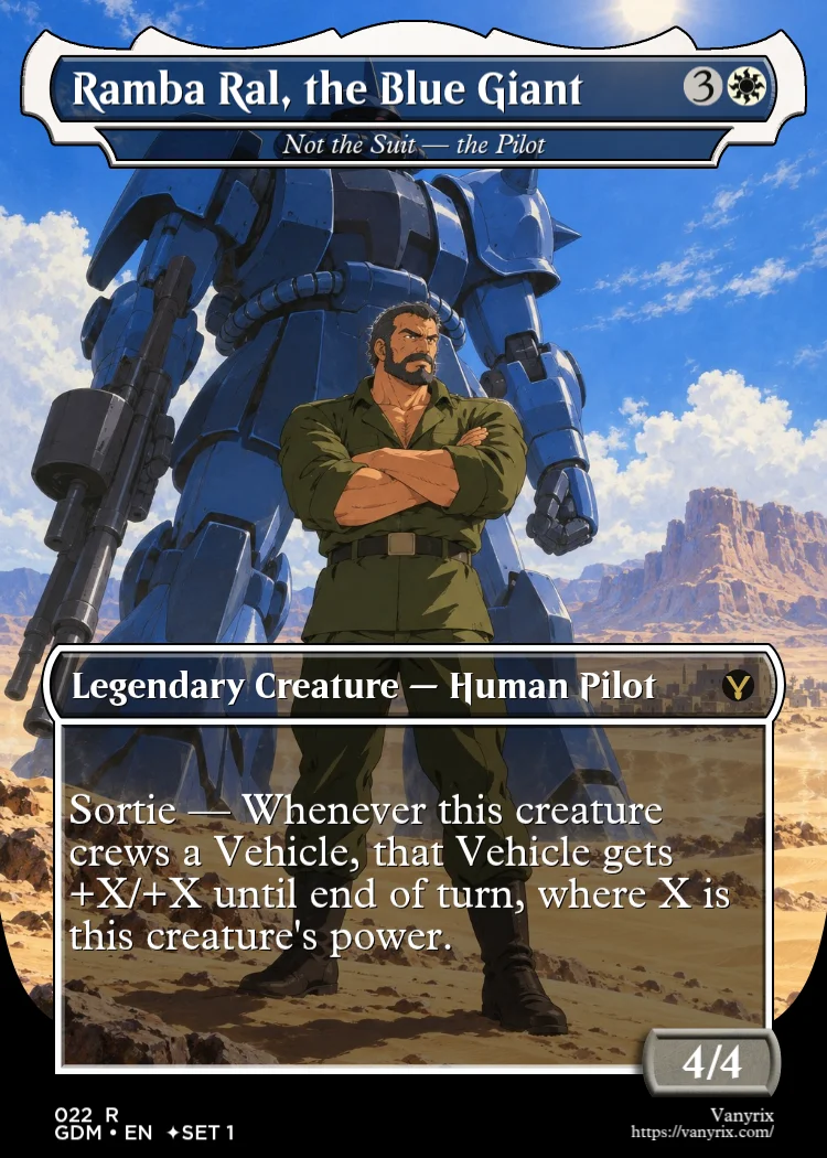 Ramba Ral, the Blue Giant