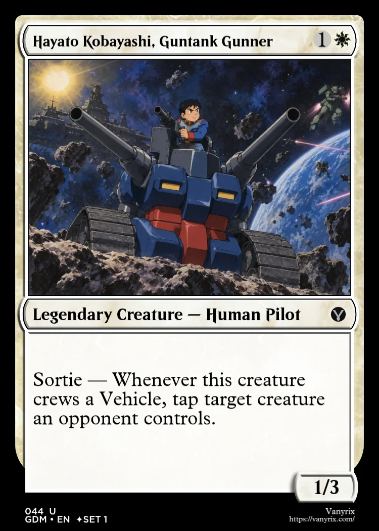 Hayato Kobayashi, Guntank Gunner