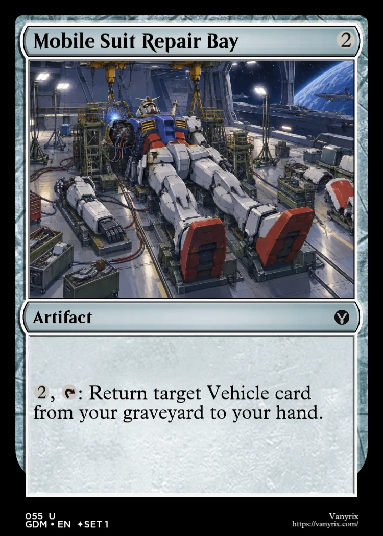 Mobile Suit Repair Bay