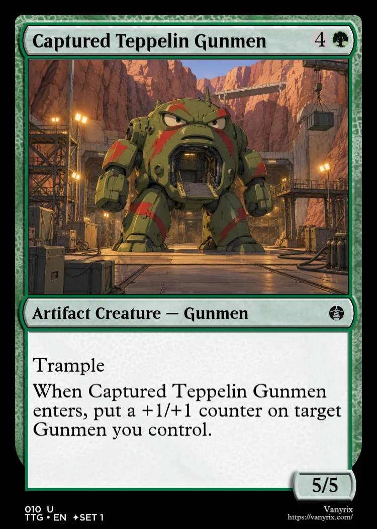 Captured Teppelin Gunmen