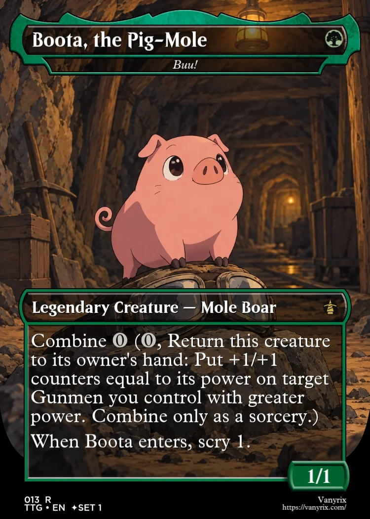Boota, the Pig-Mole