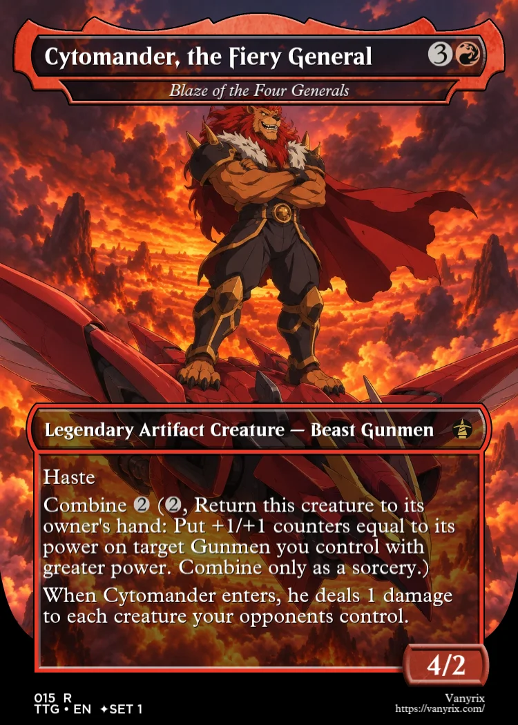 Cytomander, the Fiery General