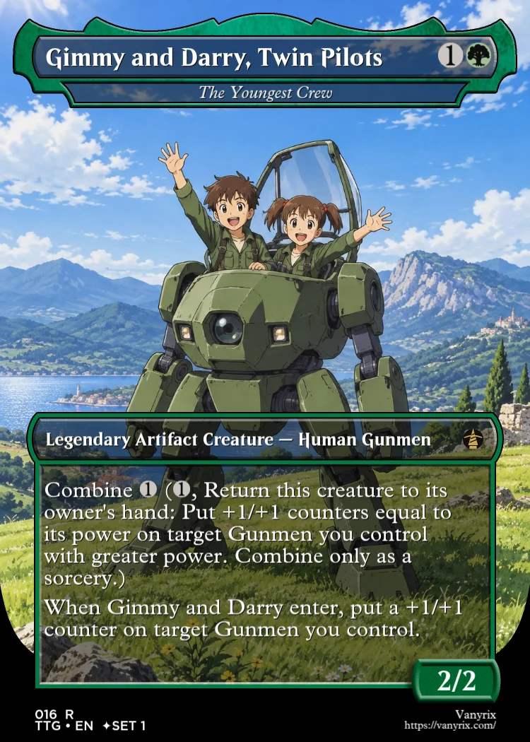Gimmy and Darry, Twin Pilots