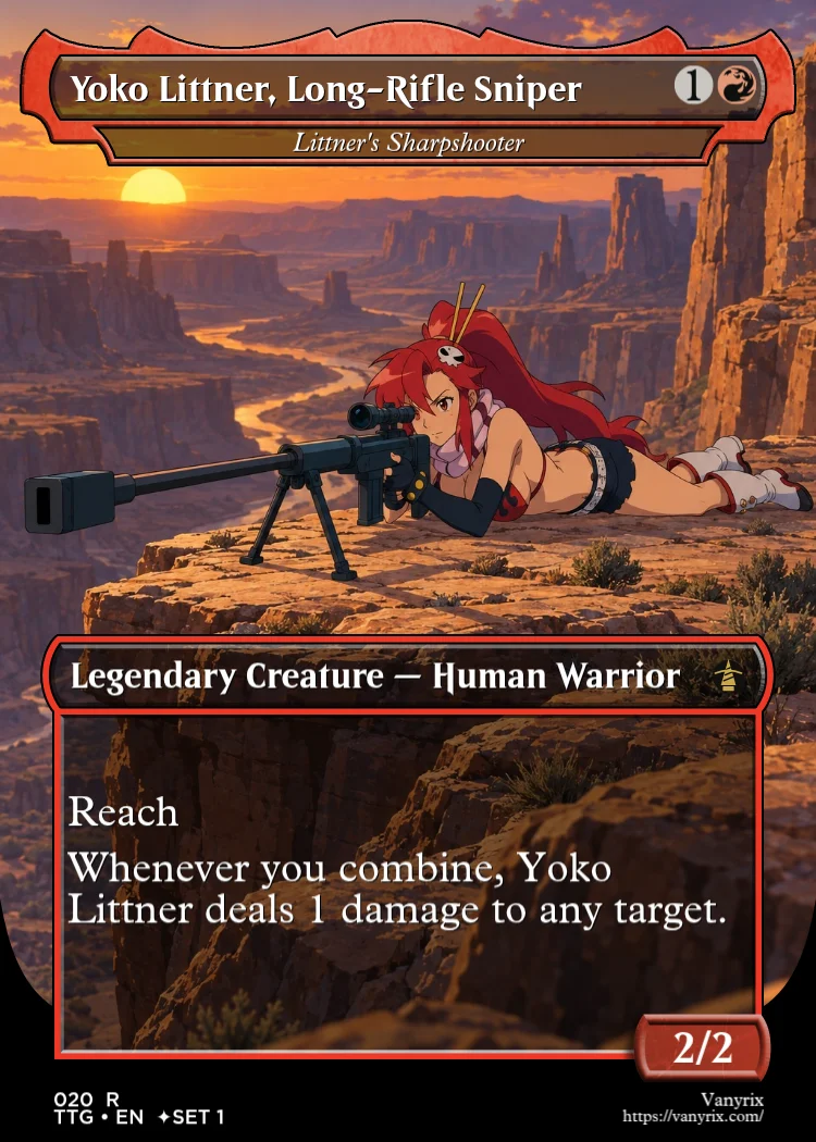 Yoko Littner, Long-Rifle Sniper