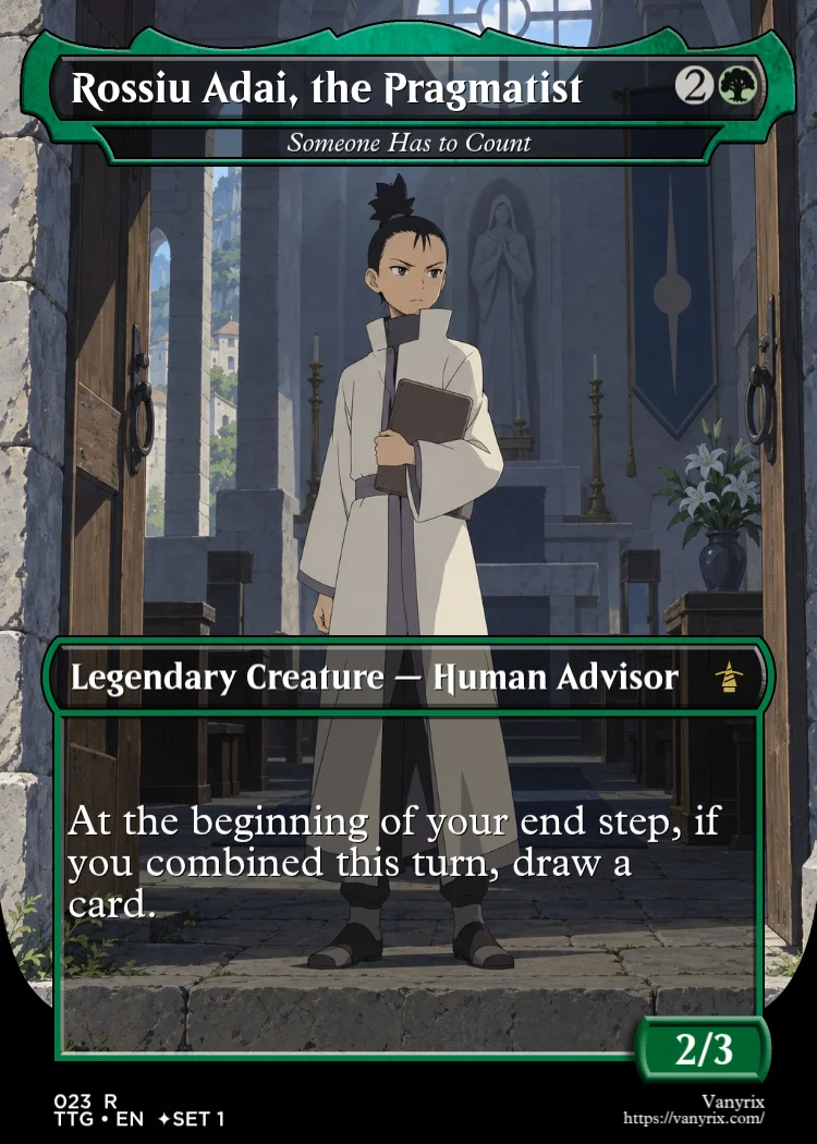 Rossiu Adai, the Pragmatist
