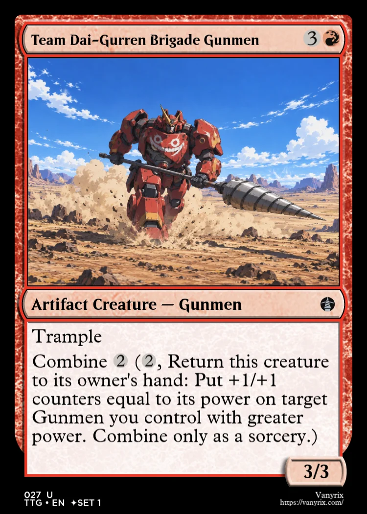 Team Dai-Gurren Brigade Gunmen