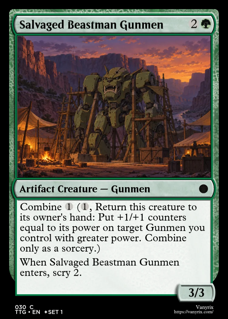 Salvaged Beastman Gunmen