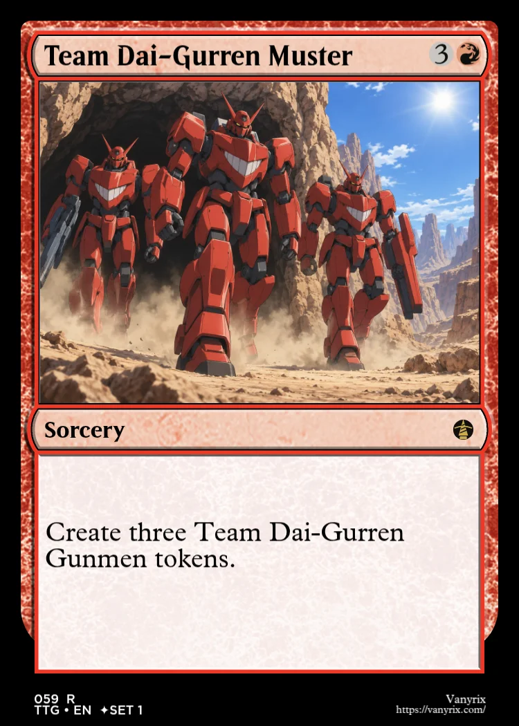 Team Dai-Gurren Muster