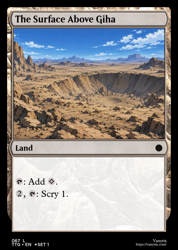 The Surface Above Giha