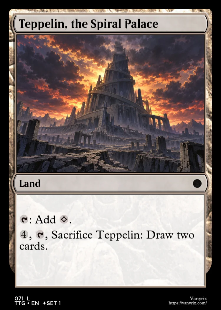 Teppelin, the Spiral Palace