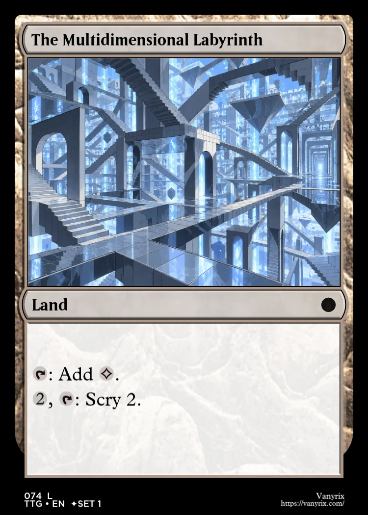 The Multidimensional Labyrinth