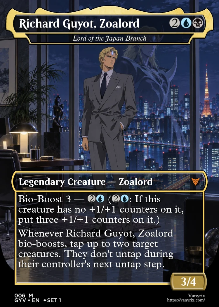 Richard Guyot, Zoalord