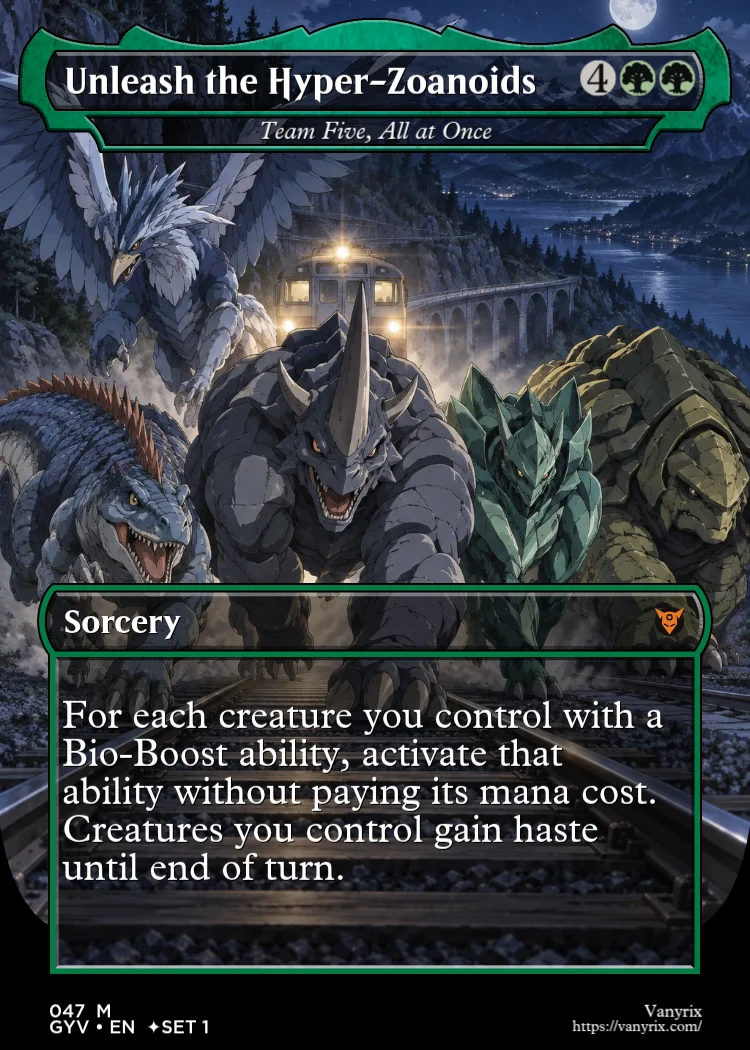 Unleash the Hyper-Zoanoids