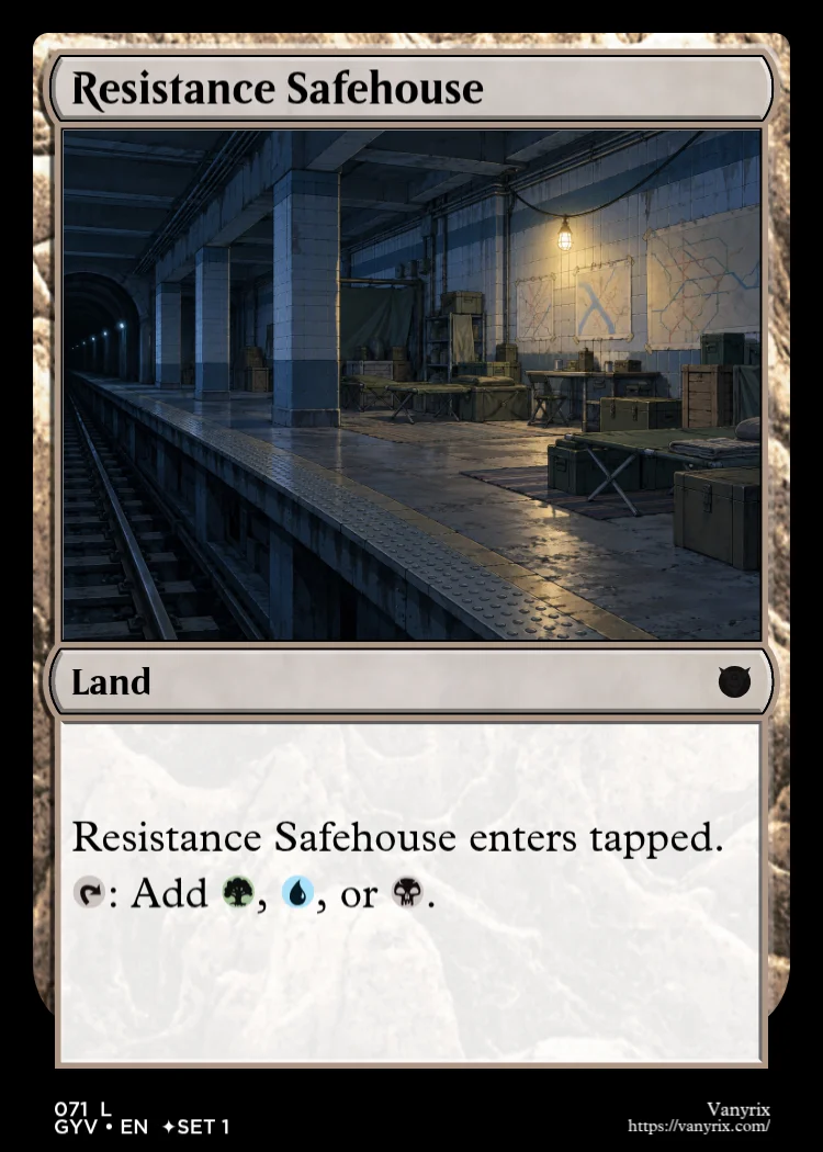 Resistance Safehouse
