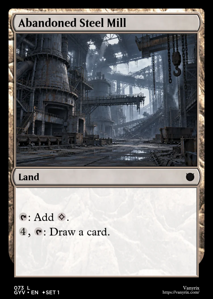 Abandoned Steel Mill