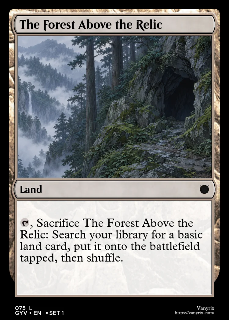 The Forest Above the Relic
