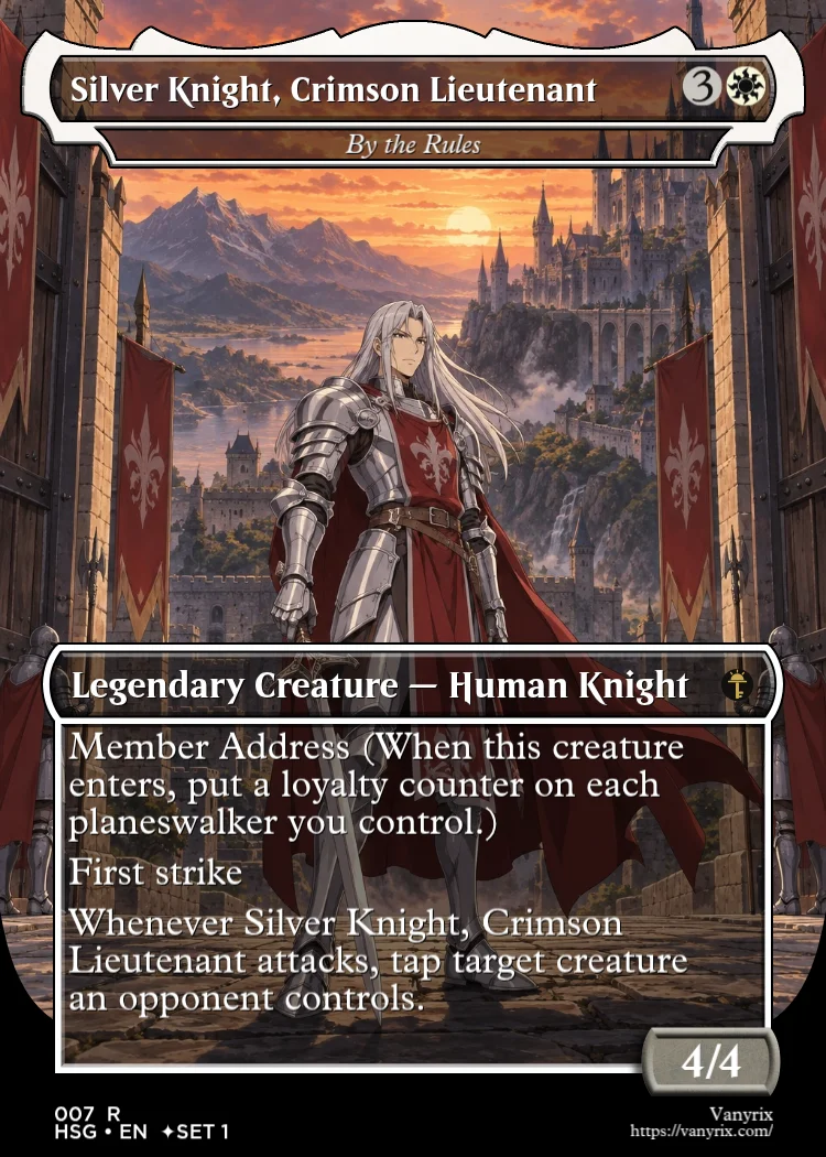 Silver Knight, Crimson Lieutenant