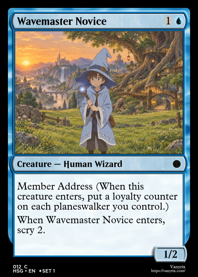 Wavemaster Novice