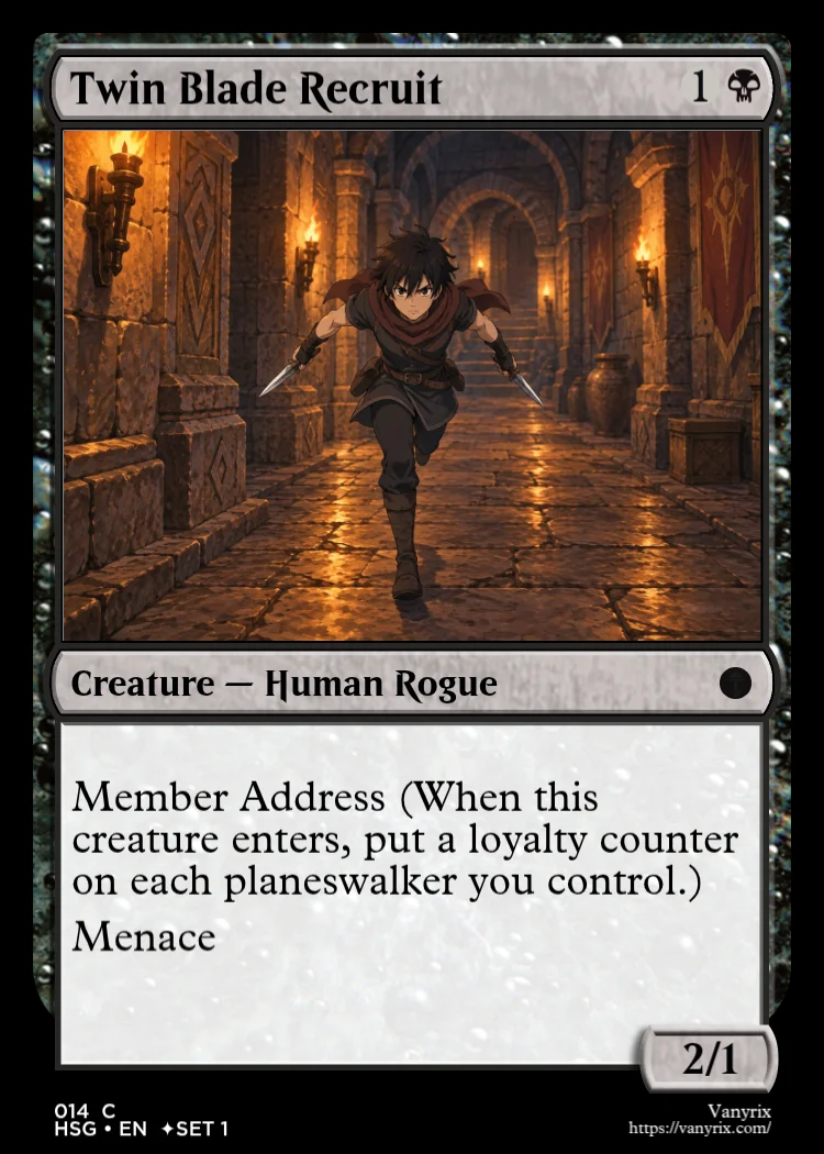 Twin Blade Recruit