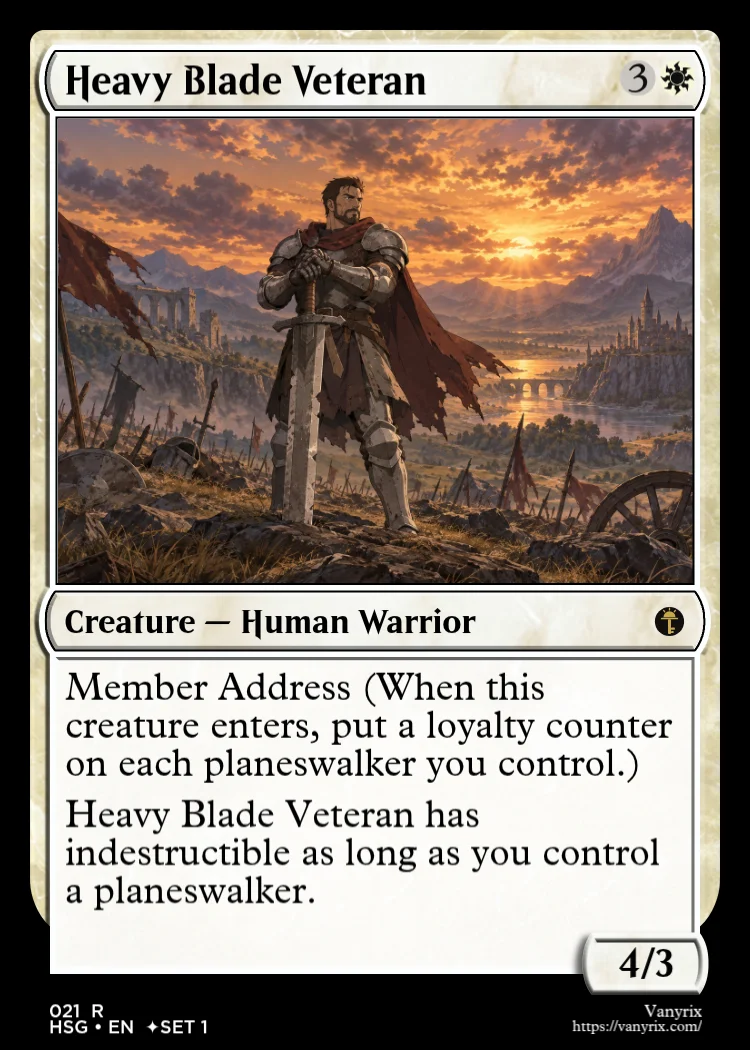 Heavy Blade Veteran