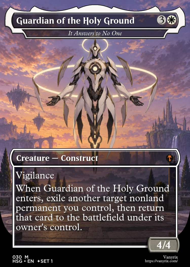 Guardian of the Holy Ground