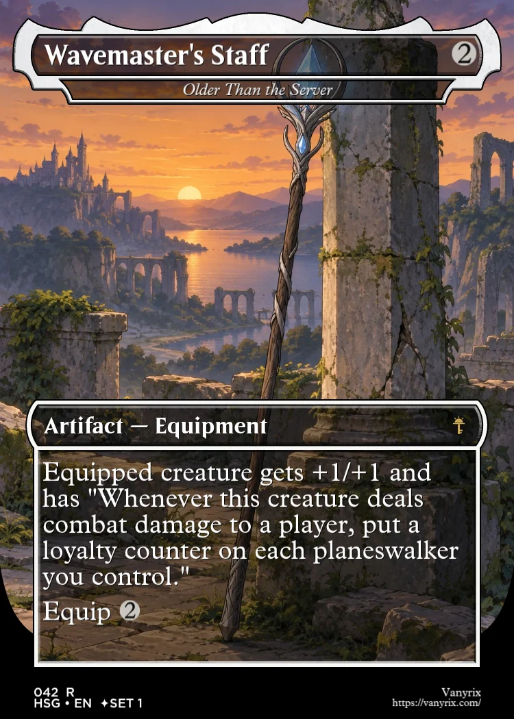 Wavemaster's Staff