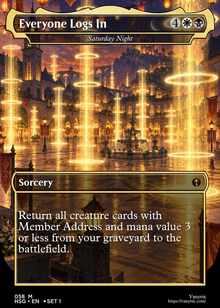 Everyone Logs In