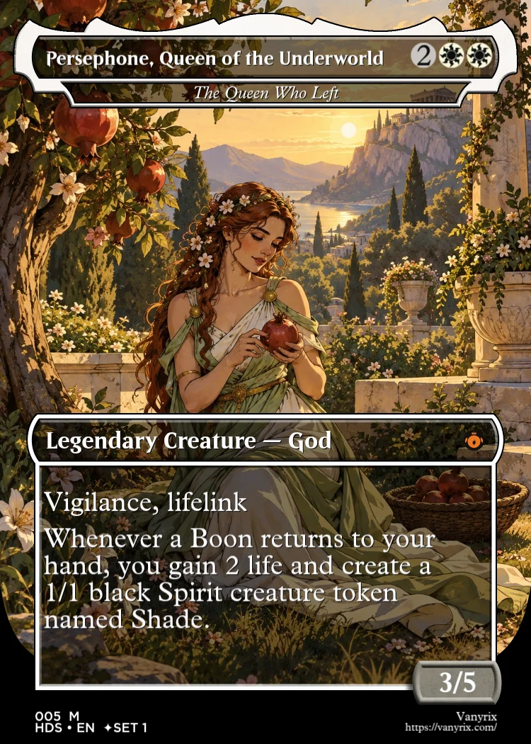 Persephone, Queen of the Underworld