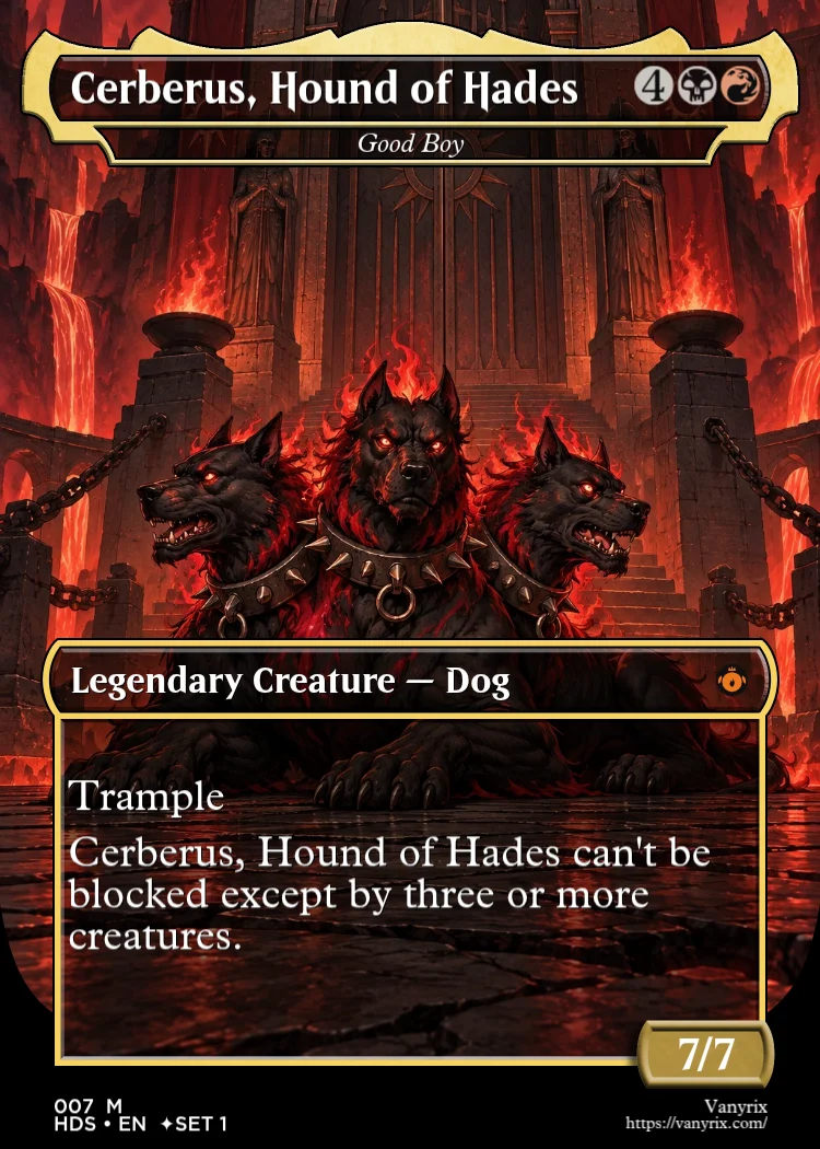 Cerberus, Hound of Hades