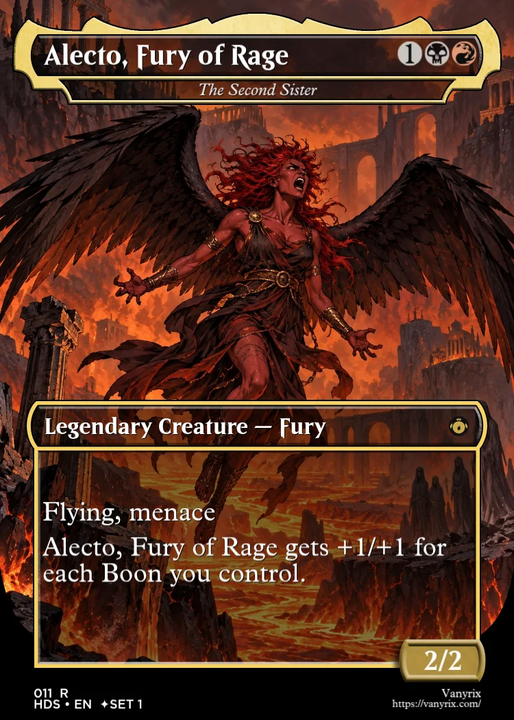 Alecto, Fury of Rage