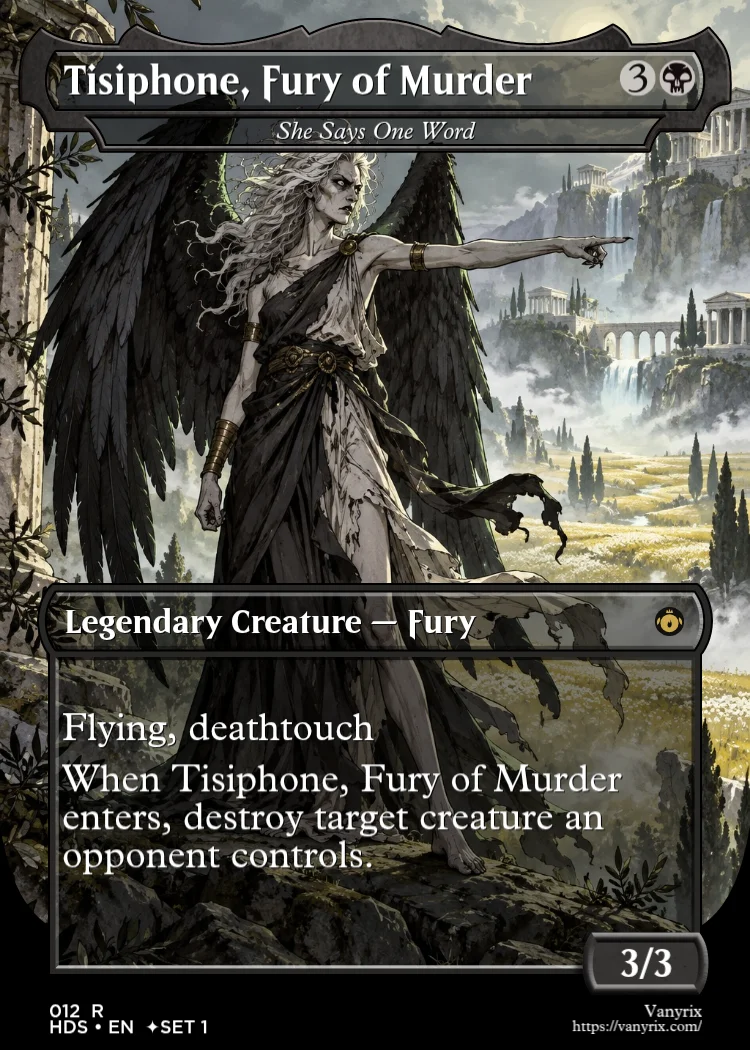Tisiphone, Fury of Murder