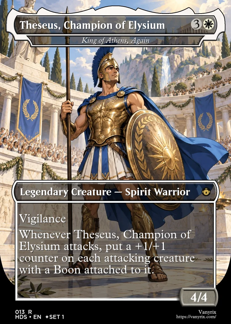 Theseus, Champion of Elysium