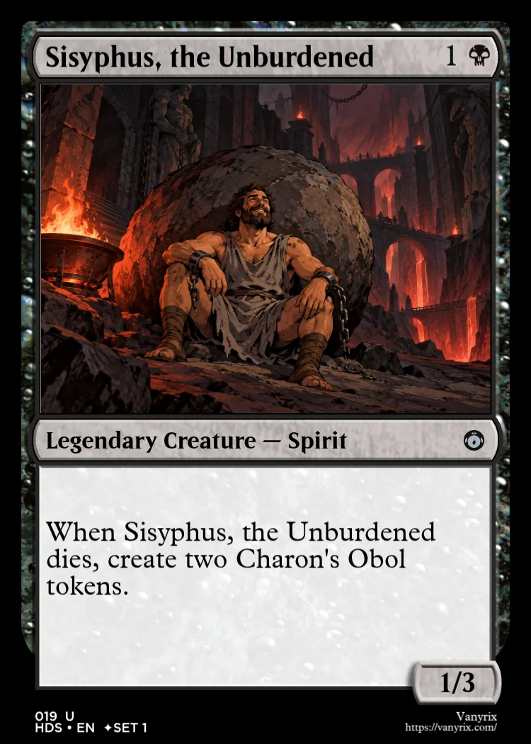 Sisyphus, the Unburdened