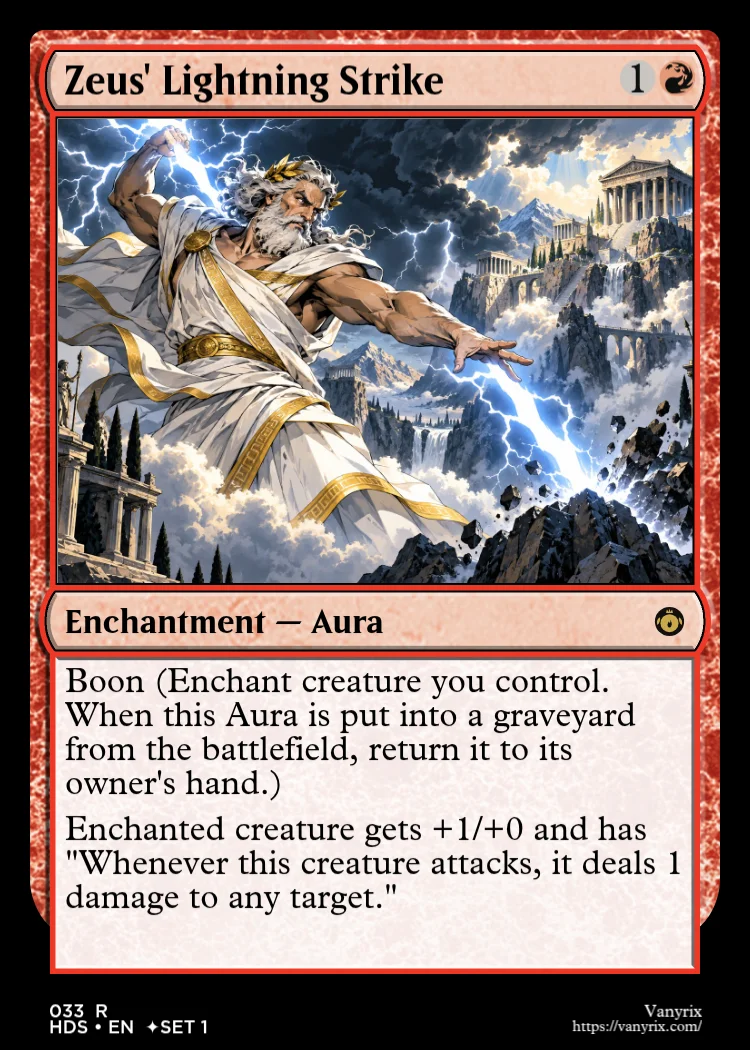 Zeus' Lightning Strike