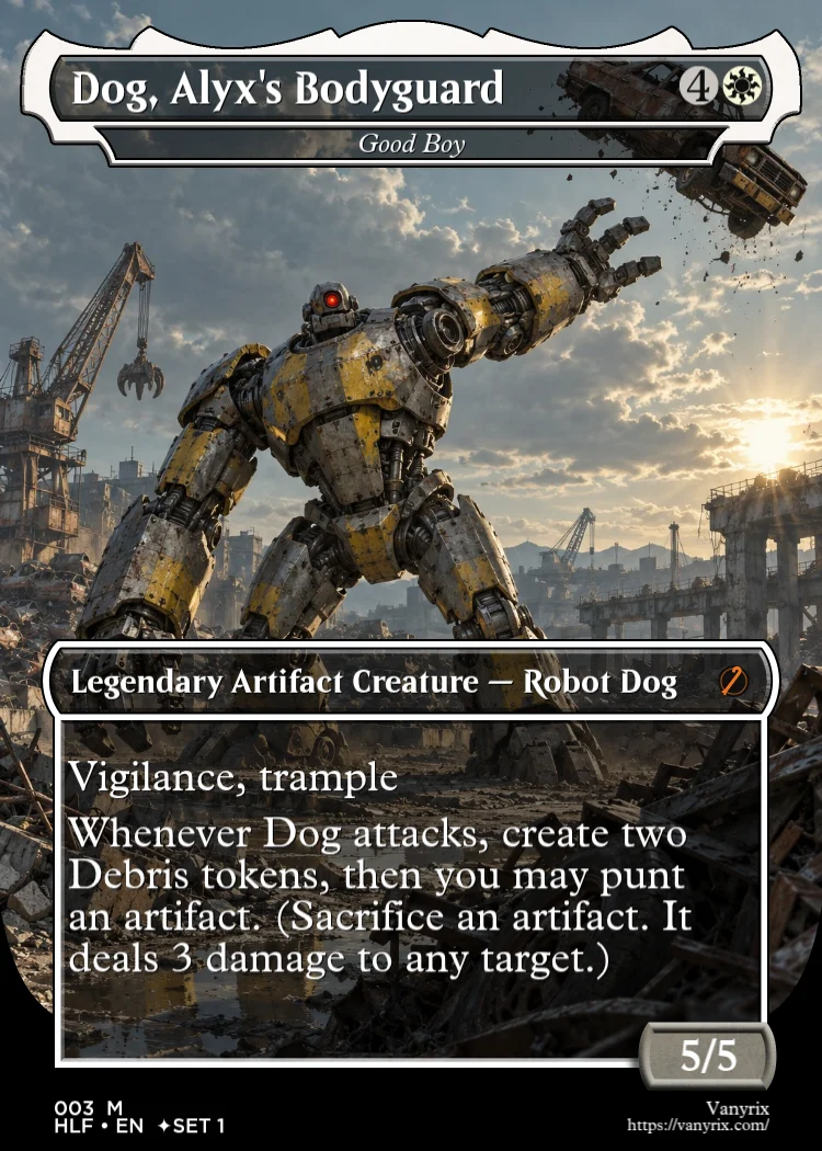 Dog, Alyx's Bodyguard
