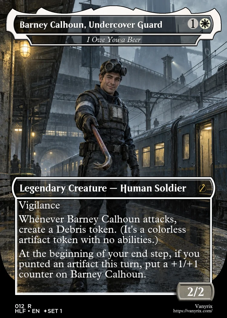 Barney Calhoun, Undercover Guard