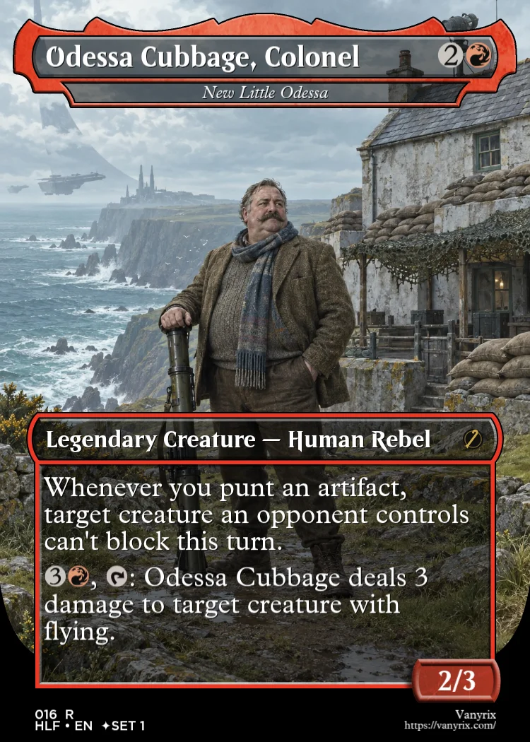 Odessa Cubbage, Colonel