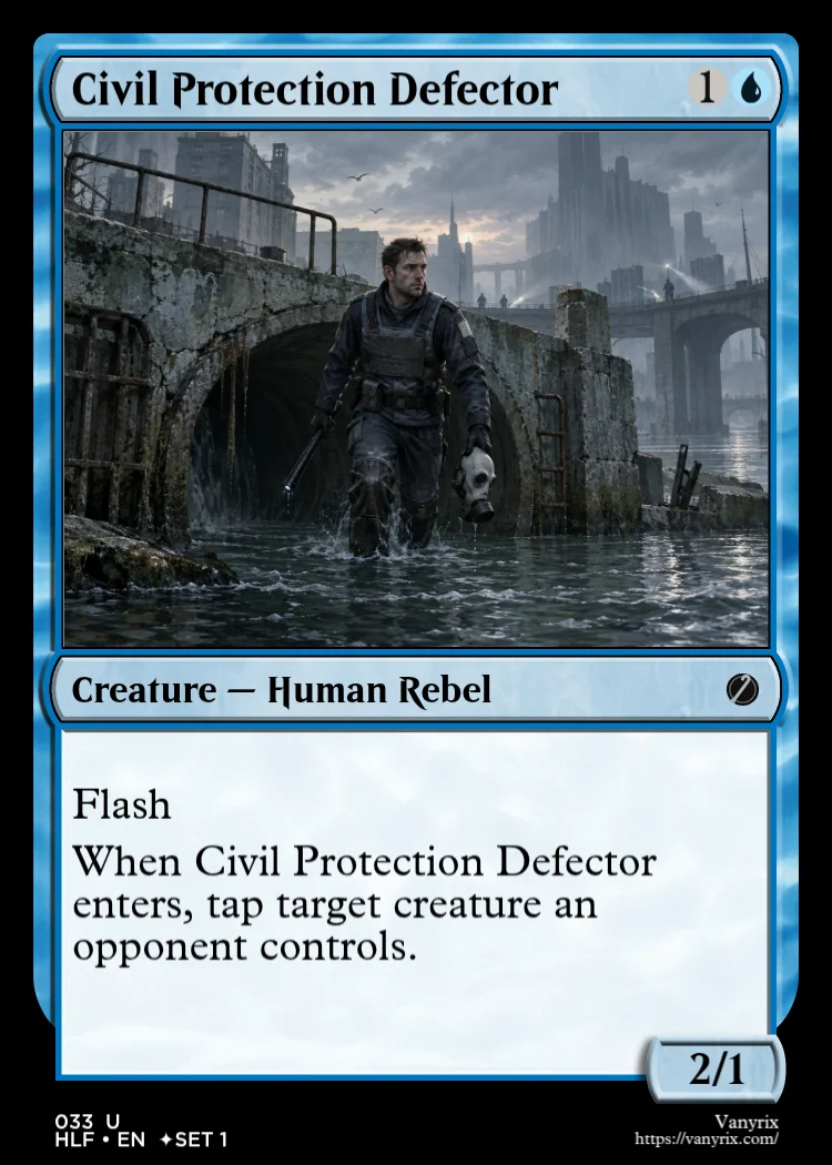 Civil Protection Defector