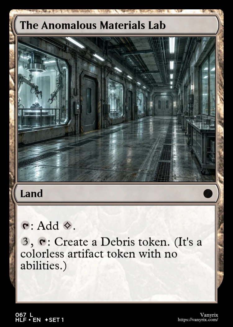 The Anomalous Materials Lab