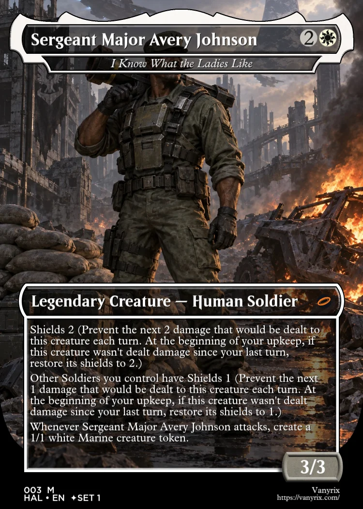 Sergeant Major Avery Johnson