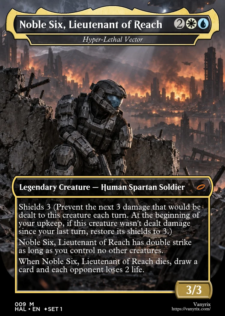 Noble Six, Lieutenant of Reach