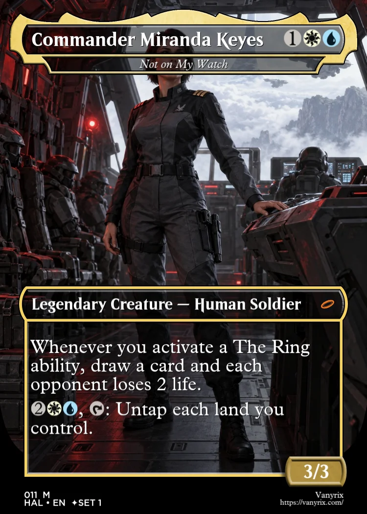 Commander Miranda Keyes