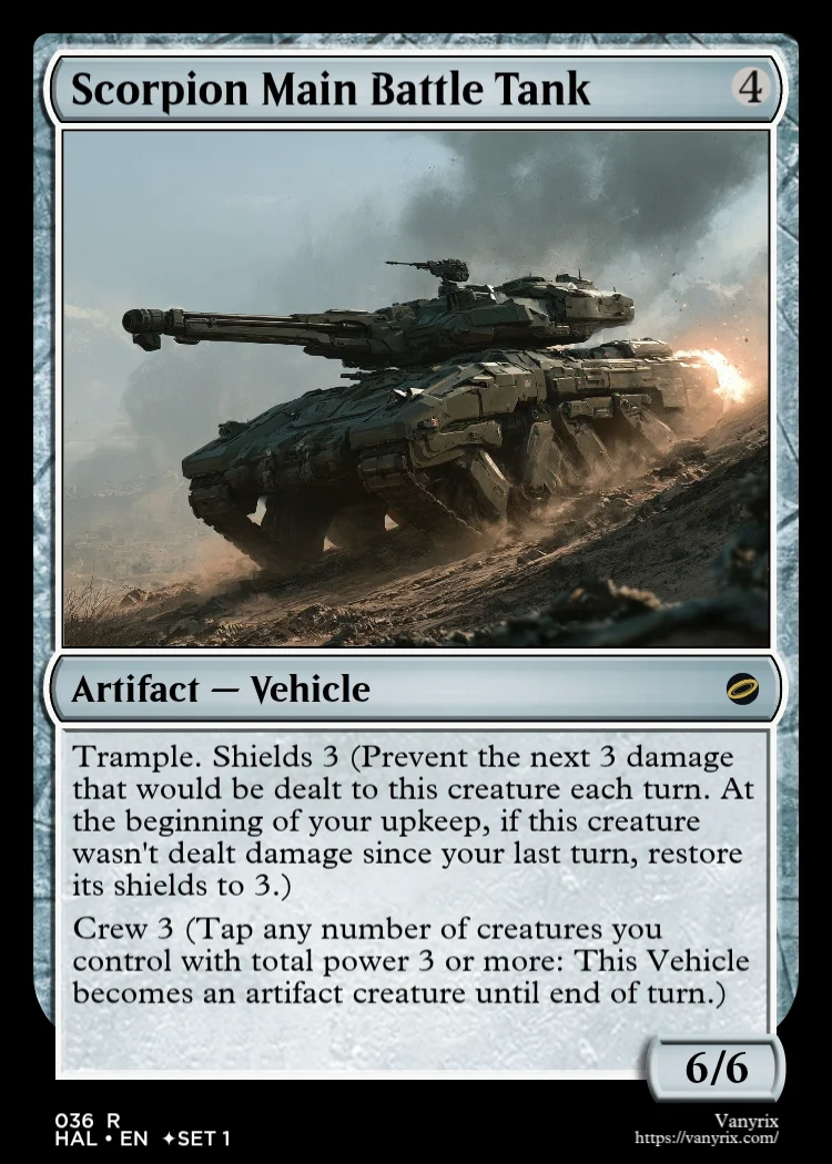 Scorpion Main Battle Tank