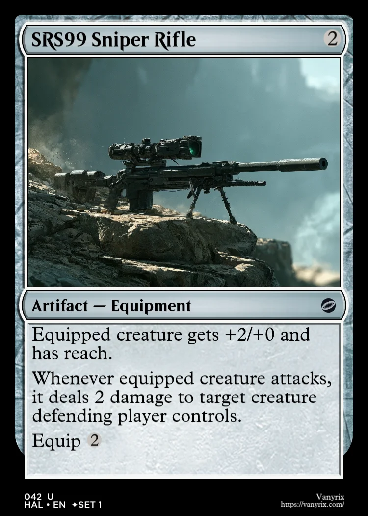 SRS99 Sniper Rifle