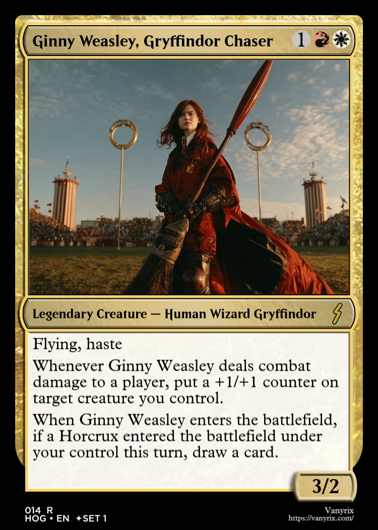 Ginny Weasley, Gryffindor Chaser